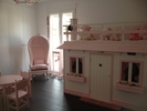 casa cama rosa